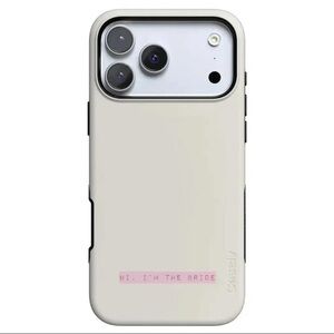 Casetify Cream Phone Case
